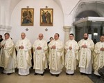 Slika Blagoslov vode i vjernika uoči Bogojavljenja